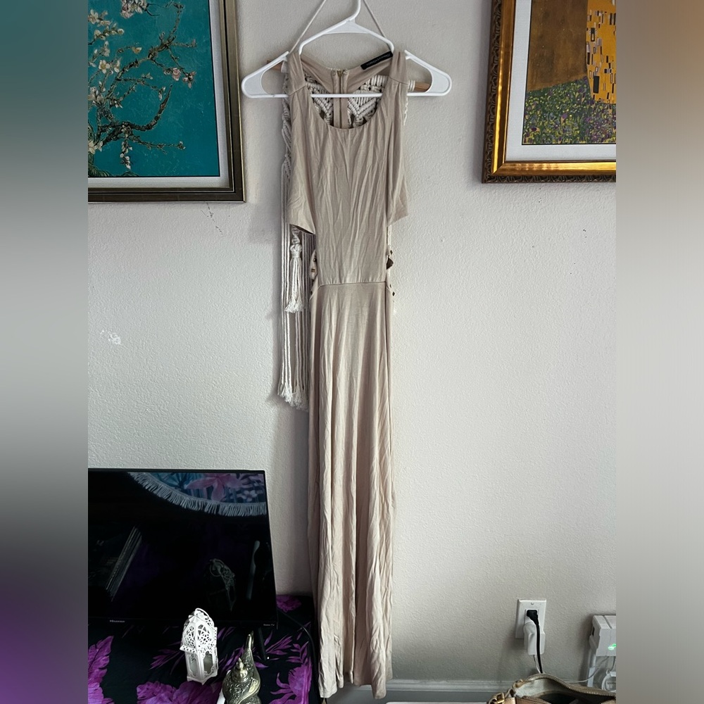 Maxi cutout dress
